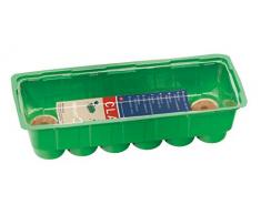 Romberg S Plus Coco - Casa de Cultivo (con 12 Cocos, Huecos para Pastillas de Fuente, canalones de Agua), Color Verde