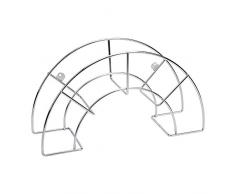 Sauvic 03303 Soporte Manguera Grande Inoxidable 18/8, Acero, 46.00x15.00x26.00 cm