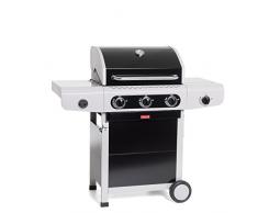 Barbecook 2239231020 Barbacoa de Gas Siesta 310, Negro, 80x76x52.6 cm