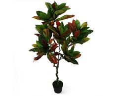 Leaf Planta Artificial Codiaeum Multicolor para casa