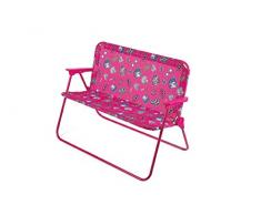Galileo Casa - Banco Infantil Oxford 2 plazas Glamour, Rosa