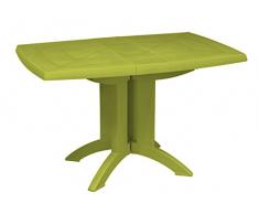 Grosfillex Mesa, Verde Fluor, 118 x 77 x 72 cm, 52149282