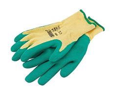 Draper 82603 Medio Heavy Duty Látex Recubierto Guantes de Trabajo – Verde