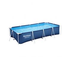BESTWAY Piscina Desmontable Tubular Infantil Steel Pro 400x211x81 cm Azul