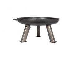 La Hacienda Pittsburgh Ø 60 - Estufa de Exterior - Chimenea Exterior - Brasero - Brasero Exterior - 60x60x30cm