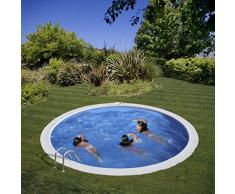 Gre M295056 - Piscina de Acero enterrada Redonda Sumatra kpe3527