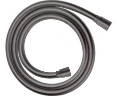 hansgrohe Isiflex 28272340 - Manguera de ducha (1,25 m), color negro y cromado