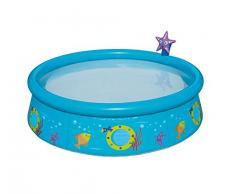 Bestway 57326 Piscina con pulverizador de Agua, 477 litros, 152x152x38 cm