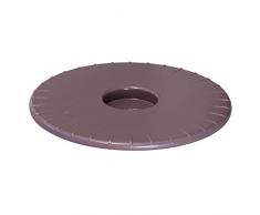 Wagner Carro para Plantas ULTRAFLAT Ø 30 x 2,5 cm I Carro para Plantas de Interior I Carro para macetas extraplano de plástico ABS, Malva, hidrófugo I Capacidad de Carga 100 kg - 20044401