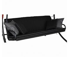 Angerer – Fregadero para Columpio, Elegance Style Balancín Diseño, Negro, 180 x 50 x 50 cm, 42024/137
