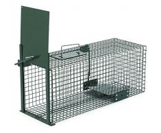 COPELE 90231 Jaula Captura Conejos Pintada, Verde