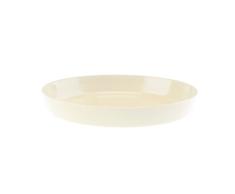 Verdenia Aga Maceta Posavasos para Plantas y Hierbas, Posavasos para macetas para Interior de plástico, Ligero, Estable, Redondo, Muchos Colores, Muchos tamaños, 14,5 cm, Crema