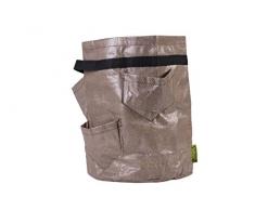 Zigg Zagg Maceta para flores Bolsa maceta para fresas, Taupe, 35x45cm
