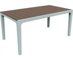 Keter - Mesa de jardín exterior Harmony, Color Beige / topo