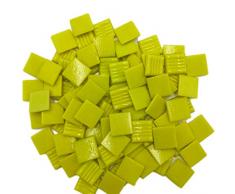 Armena - Piedra de Mosaico (1 x 1 cm, 260 g, 2 x 2 cm, 86 Unidades en Caja de 2 x 130 g), Color Amarillo