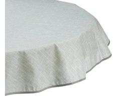 BEST Mantel Redondo, 130 cm, Gris