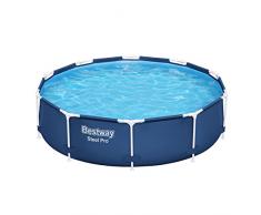 BESTWAY Piscina Desmontable Tubular Infantil Steel Pro 305x76 cm Azul