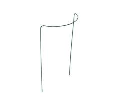 Xclou - Aro de Soporte para Plantas – Soporte de Metal para peonías, hortensias, Rosas y arbustos – Estaca de aro de jardín 35 x 55 cm