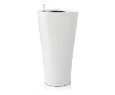 Lechuza 15540 - Maceta Delta Premium Kit Completo, Color Blanco (40 x 75)