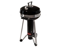 Barbecook Adam 50Top Barbacoa Carbón con Tapa, Negro, 51.6x60x110 cm
