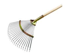Siena Garden Escoba Profesional para Hojas de 45 cm con Boquilla Fija