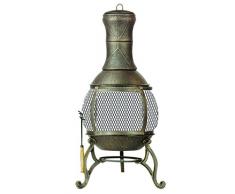 Kay Home Products DeckMate Chimenea de Chimenea al Aire Libre Corona Modelo 30075