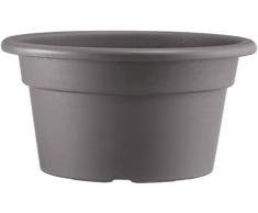Art Plast Cilindro Maceta cilíndrica Ø cm 50, Gris