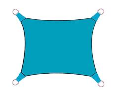 Perel Velleman Vela de Sombra, Azul, 46x38x3 cm, GSS4320BL