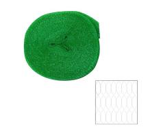 Xclou Red Antipájaros, Red de Protección para Plantas y Árboles Frutales de 4 x 10 m, Cubierta para Estanques de Polietileno con Malla de 8 x 8 mm, Verde Claro