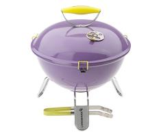 LANDMANN 31378 - Barbacoa (Púrpura, Acero inoxidable, 37 cm, 37 cm, 41 cm)