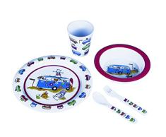 Vajilla Infantil Camper melamina Harry Camping