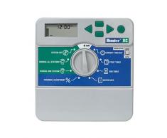 Hunter XC-401I-E Programador de riego eléctrico Interior, Gris, 25.5x18.5x8.0 cm