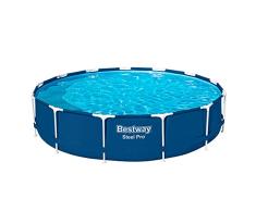 BESTWAY Piscina Desmontable Tubular Steel Pro 396x84 cm Azul