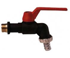 Aqua 210340 Grifo de Esfera, Negro, 18x12.5x4 cm