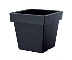 Zanvic Lofly Jardinera, Antracita, 23.4x23.4x22 cm