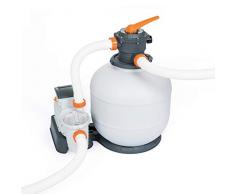 Bestway Flowclear - Filtro de arena para piscina con temporizador y dosificador ChemConnect integrado