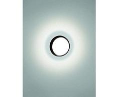 Philips myGarden Eagle - Aplique para exterior, LED, sin sensor de movimiento, luz blanca cálida, 3 W, equivalente a 30 W, IP44, diseño clásico, color blanco y negro