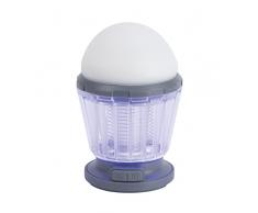 Jata MOST3522 - Lámpara Antimosquitos Eléctrico, Uso Interior y Exterior, Actúa en 50 m², Elimina por Descarga, Carga USB, Silencioso, Bajo Consumo