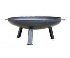 La Hacienda Pittsburgh Ø 80 - Estufa de Exterior - Chimenea Exterior - Brasero - Brasero Exterior - 80x80x34cm