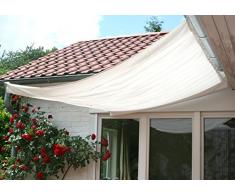 Floracord 04-77-03-20P - Vela de Sombra para Patio, Blanco