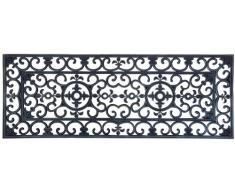 Esschert Design RB110 - Alfombra de Goma, 120 x 45 cm, Color Negro
