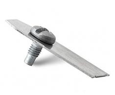 McCulloch 00058-94.020.01 Repuesto para Rob, Cuchillas cortacésped para Todos los Robots, Resistentes y duraderas