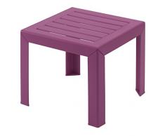 Grosfillex 53001167 Miami Mesa Auxiliar, Fucsia, 40 x 40 cm