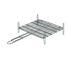 Homelux 792122 Parrilla Doble, 250 x 250 mm