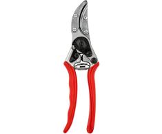 FELCO 100 Tijeras para rosas (tijeras para flores, corte ø 10 mm, longitud 210, tijeras de jardín para manos grandes, tijeras para recoger flores, mango ergonómico)