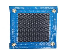 International Pool Protection Manta TÉRMICA (9x5m) DE 500 MICRAS New Energy con Refuerzo EN Todo EL Contorno + Cubierta DE PROTECCIÓN para COBERTOR Solar + ENROLLADOR TELESCÓPICO.