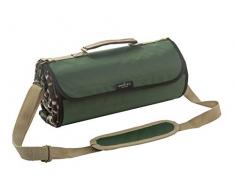 Greenfield Collection Luxury Forest Green Plaid manta de picnic resistente a la humedad XL