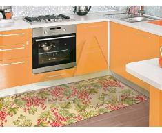 Catral 40020002 Alfombras Cocina y Pasillo Frutos, Rojo, 2500x67x0.5 cm