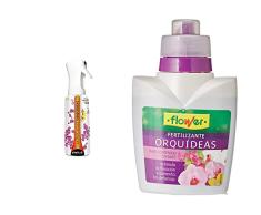 Anti Plagas Orquideas 500ml (Flairosol) + Flower 10723 - Abono líquido orquídeas, 300 ml