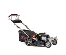 NAX POWER PRODUCTS 2000S Briggs & Stratton Serie 625EXi 150 cm3 ReadyStart Ancho de Corte 46 cm Cesta 60l Ruedas giratorias Delanteras cortacésped a Gasolina con propulsión, nax2000s 625exi 46 cm